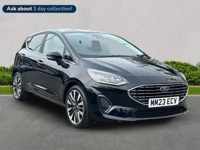 Used Ford Fiesta Titanium X 2023 Black Hatchback