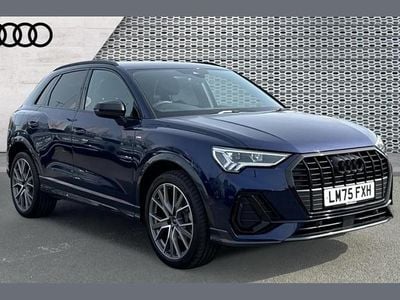 Ny Audi Q3 Black Edition 150 HK (110 kW) 2025 Blå SUV