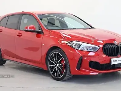 Used BMW 128 Impressive 2023 Red Hatchback