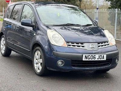 Used Nissan Note 109 HP (80 kW) 2006 Blue MPV