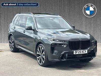 Grey Used 2025 BMW X7 M Sport SUV | £76,999 (Fair price)