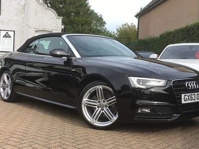 used Audi A5 Cabriolet 2.0 TDI S line Special Edition Convertible 2dr Diesel Manual Euro 5 (s/s) (177 ps)