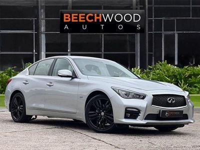 Used Infiniti Q50 Sport Tech 170 HP (125 kW) 2015 Silver Sedan
