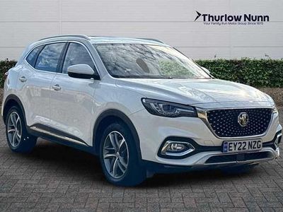 White Used 2022 MG HS Exclusive SUV | £14,487 (Fair price)