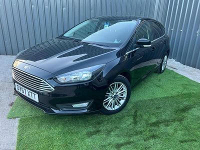 Used Ford Focus Zetec 125 HP (91 kW) 2017 Black Hatchback