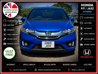 Used Honda Jazz Hybrid 122 HP (89 kW) 2026 Blue Hatchback