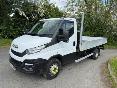 Used Iveco Daily 170 HP (125 kW) 2014 White Pickup