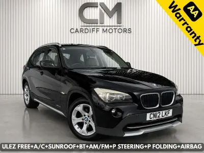 Used BMW X1 2012 Black SUV