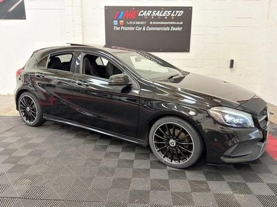 Used Mercedes A200 AMG Line Premium Plus 2017 Black Hatchback