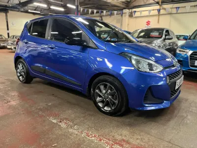 Used Hyundai i10 GO! 66 HP (48 kW) 2018 Blue Hatchback
