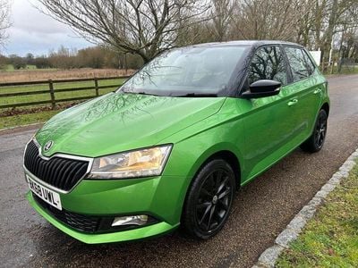 Used Skoda Fabia Colour Edition 75 HP (55 kW) 2018 Green Hatchback