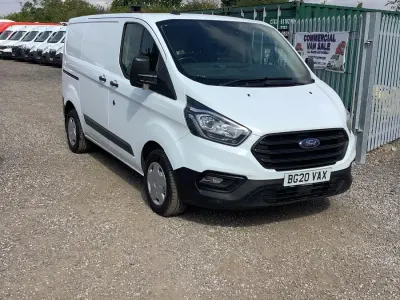 Used Ford Transit Custom 130 HP (95 kW) 2020 White Van