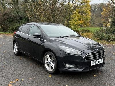 Used Ford Focus Zetec 2015 Black Hatchback