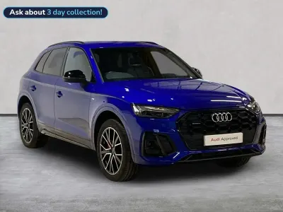 Used Audi Q5 Comfort 265 HP (194 kW) 2022 Blue SUV