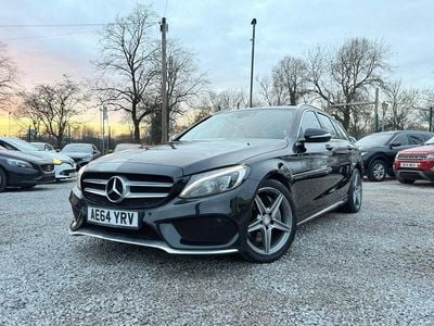 Used Mercedes C250 AMG line 2014 Black Estate