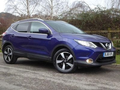 Blue Used 2015 Nissan Qashqai N-TEC SUV | £6,950 (Good price)