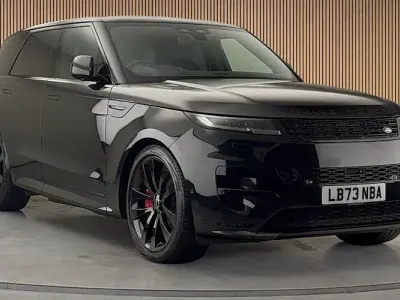 Used Land Rover Range Rover Sport Autobiography 551 HP (405 kW) 2023 Santorini black SUV