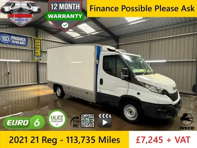 Used Iveco Daily 140 HP (102 kW) 2021 White Cabriolet