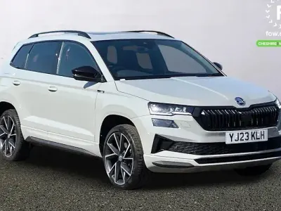 Used Skoda Karoq SportLine 150 HP (110 kW) 2023 Grey SUV