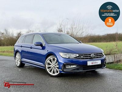 Used VW Passat R-line 190 HP (139 kW) 2021 Blue Estate