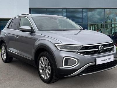 Silver Used 2024 VW T-Roc Style SUV | £21,149 (Fair price)