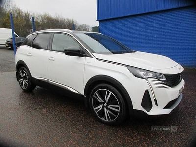 White Used 2022 Peugeot 3008 Premium Hatchback | £18,995 (A bit pricey)