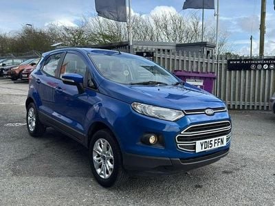 Used Ford Ecosport Zetec 2015 Blue SUV