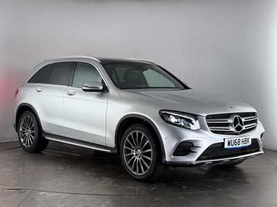 Used Mercedes GLC250 AMG Line Premium 204 HP (150 kW) 2018 Silver Estate