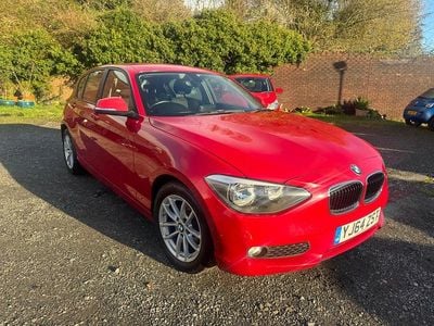 Used BMW 116 Efficient Dynamics 2014 Red Hatchback