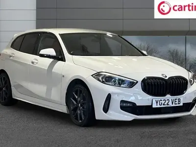 Used BMW 118 M Sport 150 HP (110 kW) 2022 White Hatchback