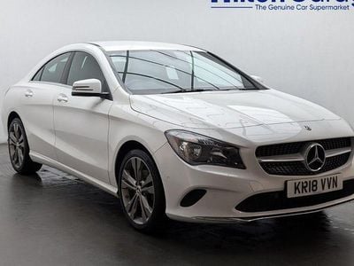 White Used 2017 Mercedes CLA180 Sedan | £15,250 (Fair price)