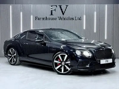 Used Bentley Continental 528 HP (388 kW) 2016 Black Coupe