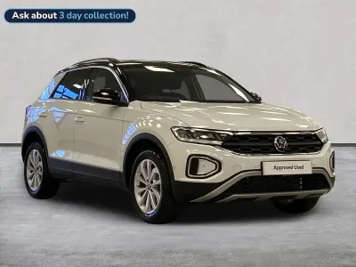 New VW T-Roc Match 150 HP (110 kW) 2026 White SUV
