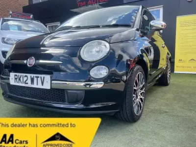 Usado Fiat 500C S 69 HP (50 kW) 2012 Preto Cabrios