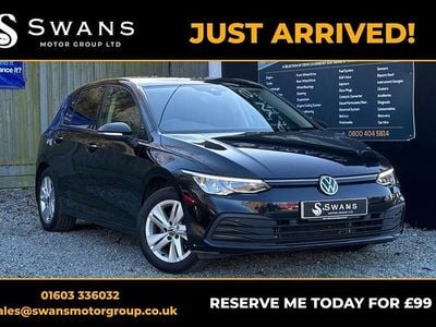 Used VW Golf VII Life 150 HP (110 kW) 2021 Black Hatchback