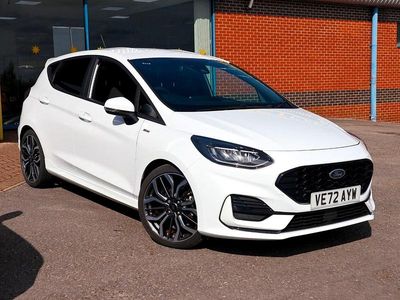 Used Ford Fiesta ST-Line X 125 HP (91 kW) 2022 White Hatchback