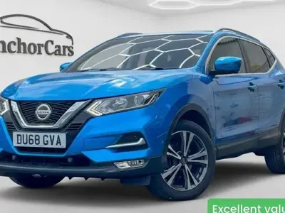 Used Nissan Qashqai 360º 116 HP (85 kW) 2018 Blue SUV