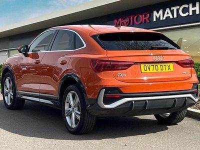 Used Audi Q3 Sportback S-Line 2020 Orange SUV