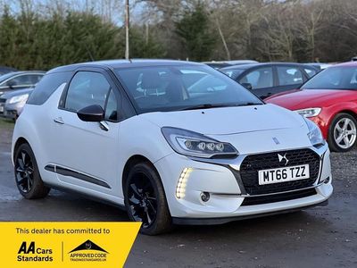Used DS Automobiles DS3 110 HP (80 kW) 2016 White Hatchback