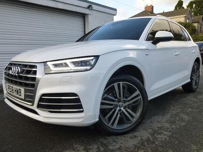 Used Audi Q5 S-line plus 190 HP (139 kW) 2018 White SUV