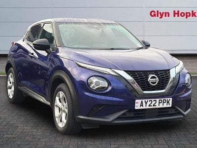 Used Nissan Juke N-Connecta 2022 Mauve/purple SUV