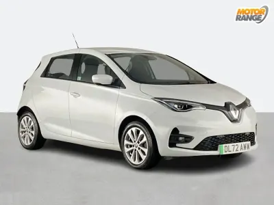 Usado Renault Zoe SE 80 kW (109 CV) 2022 Blanco Utilitario