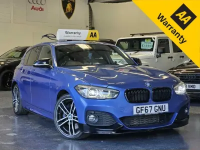 Used BMW 120 M Sport 2017 Blue Hatchback