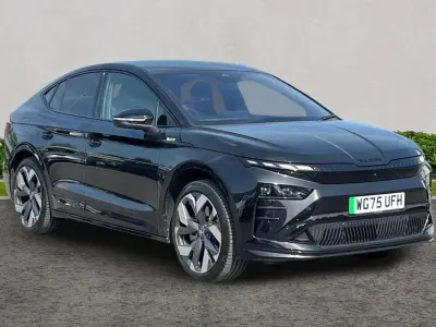 Used Skoda Enyaq iV vRS 250 kW (340 HP) 2025 Black magic pearl effect SUV