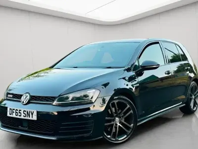 Used VW Golf VII GTD 2015 Black Hatchback