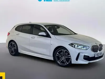Used BMW 118 M Sport 136 HP (100 kW) 2021 White Hatchback