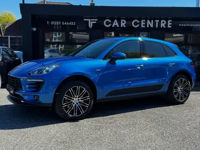 Used Porsche Macan 258 HP (189 kW) 2017 Blue SUV