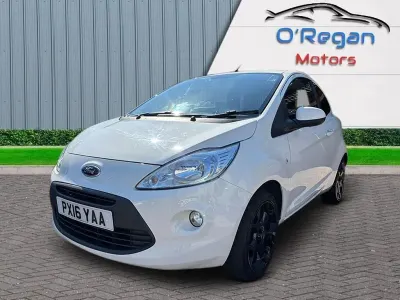Używany Ford Ka Zetec 69 KM (50 kW) 2016 Biały Hatchback