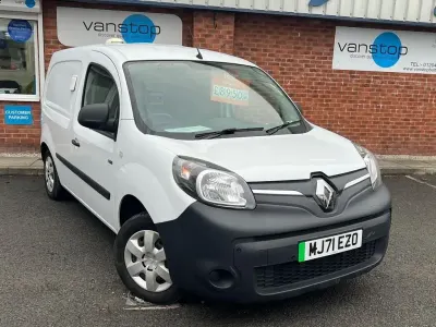 Gebraucht Renault Kangoo Business 44 kW (60 PS) 2021 Weiß Van / Kleinbus