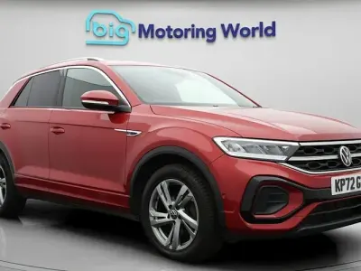 Used VW T-Roc R-line 150 HP (110 kW) 2022 Red SUV